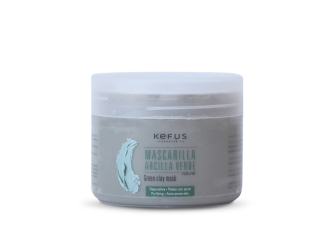 Mascarilla de Arcilla Verde natural Kefus. 250 ml