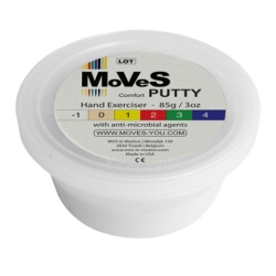 Pâte thérapeutique Moves Comfort Putty 85g. Super doux (blanc)
