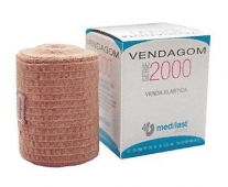 Venda elástica de compresión Vendagom Normal. Color carne. Serie 2000 | VENDAS DE COMPRESION