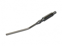 Cánula de acero inoxidable para aspiración con adaptador Luer, 3 mm