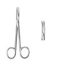 Wagner tijeras finas para cirugía a/a curva 12 cm | Tijeras Quirurgicas