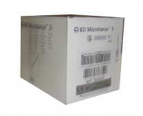 Aguja hipodérmica BD Microlance 0,4 mm x 13 mm. 27G 1/2 Caja de 100