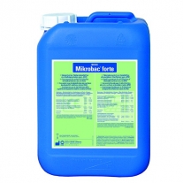 Limpiador desinfectante de superficies y suelos Microbac Forte. 5 litros | SUPERFICIES