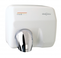 Secadora de manos Saniflow accionamiento automático. Acero epoxi blanco | SECADORAS DE MANOS