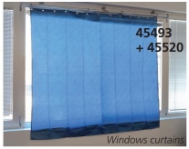 Raíl de cortina para ventana 210 cm.