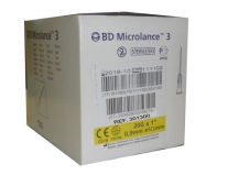 Aguja hipodérmica BD Microlance 0,9 m x 40 mm 20G x 1 1/2 Caja de 100