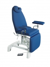 Camilla eléctrica-sillón diálisis/extracción de sangre con apoyabrazos articulados, 62 x 182 cm. Varios colores