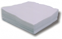 Servilletas comedor 40 x 40 cm. Color blanco. Paquete de 50 | SERVILLETAS