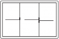 Separador variable para cesta de 60x40x20 cm. 6 compartimentos | ACCESORIOS ARMARIOS ISO