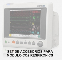 Set de accesorios para módulo CO2 Respironics