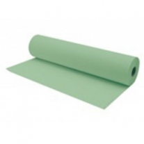 Papel camilla rizado sin precorte. Rollo de 58cm x 80m. 44gr/m2. Color verde. Caja de 6 rollos | Papel de camilla rizado