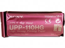 Papel Sony UPP-110HG 110 mm x 18 m. Caja de 10 rollos