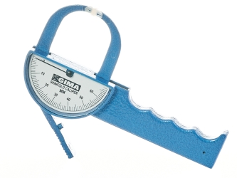 Medidor de grasa de aluminio (plicómetro)