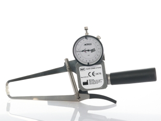 Medidor de grasa mecánico profesional (plicómetro) - 0-40 mm