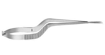 Micro tijera tipo bayoneta recta A/A, 16cm