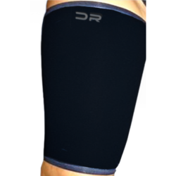 Muslera de neopreno tubular, color negro. Varias tallas