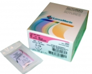 Non-absorbable, silk