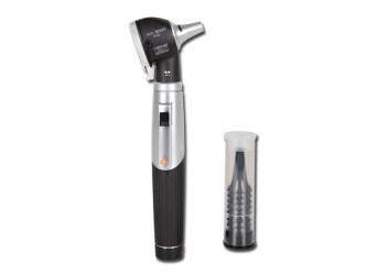 Otoscopio Heine mini 3000 F.O. Xenon. Color negro