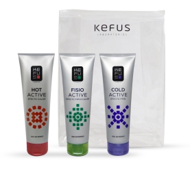 Pack Sport 4 Kefus: Hot Active + Fisio Active + Cold Active