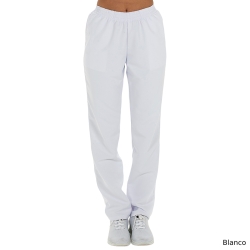 Pantalón unisex con bolsillos, 100% poliéster. Varias tallas y colores