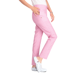 Pantalón flexi. Color rosa pastel. Varias tallas