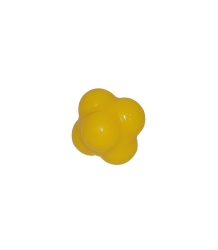 Pelota de reacción Ø 6,80 cm. Color amarillo