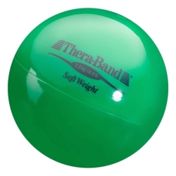 Balle lestée pour rééducation 2kg. Couleur verte