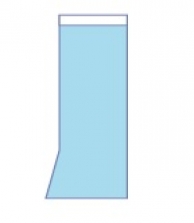 Pernera plastificada 33 x 116 cm. Tejido IS