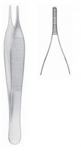 Pince Adson sans dents 12cm