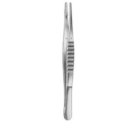Pinza para sutura Bonaccolto recta, 10cm | OFTALMOLOGÍA