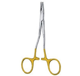 Porta-agujas Kilner TUC con forma "S", 13,5cm | Instrumentos para suturas