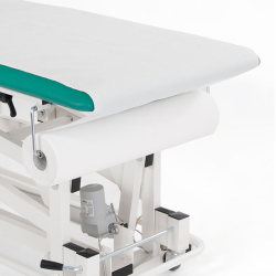 Porte-rouleaux pour papier compatible avec différentes tables de massage