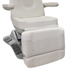 Transparent PVC foot protector for beauty salon chairs