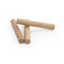 Rodillos de madera para entrenamiento en barras paralelas