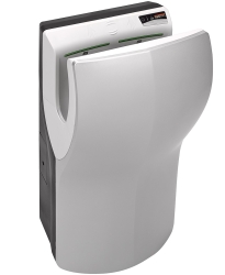 Secadora de manos automática con filtro HEPA Duaflow Plus, con o sin ionizador. Acabado satinado