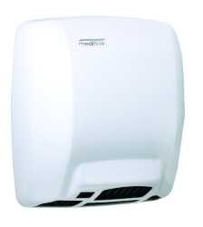 Secadora de manos automática Mediflow. Acero epoxi blanco