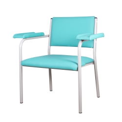 Armchair with removable arms for overweight people. Various colors.