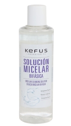 Solution micellaire Biphase démaquillante pour le visage Kefus. 500 ml