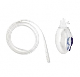 Sonda drenaje plana perforada Medline con reservorio, 10mm. Caja de 10 unidades. Varios modelos