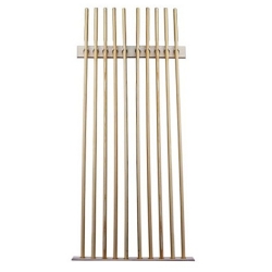 Soporte para 10 picas de madera, 84cm de longitud | Ejercitadores