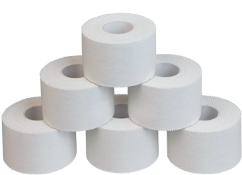 Tape Sport bande fonctionnelle de 10 m x 3,8 cm (blanc)