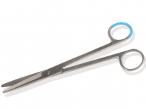 Ciseaux Mayo stériles jetables droits, 17cm
