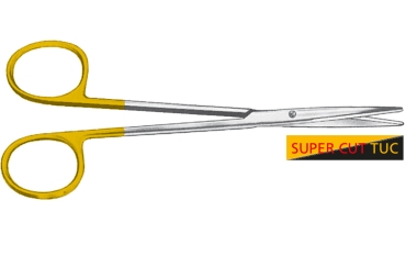 Tijera Metzenbaum Super Cut TUC fina recta R/R, 14,5cm | NEUROCIRUGÍA
