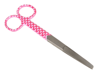 Ciseaux standard droits à pointe aiguë/romaine estampés, 14cm. Plusieurs modèles