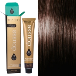 Tinta para cabelo Dousse nº5.8, cor castanho claro marrom. Tubo de 100 ml