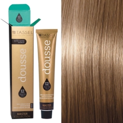 Tinta para cabelo Dousse nº8.31, cor loiro claro bege. Tubo de 100 ml