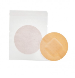 Round plastic strips. Box of 500 units.
