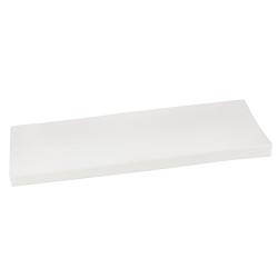 Tiras de papel para mechas 9,5 x 30 cm. Color blanco. Caja de 200 unidades