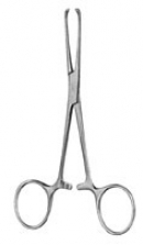 Tuffier clamp para vasos, recta, 5x4 dientes, 13cm. | Pinzas Hemostáticas