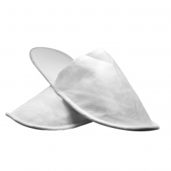 Chausson blanc fermé jetable, Taille L (Paire)